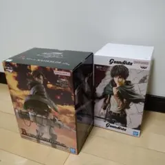 進撃の巨人 一番くじ リヴァイ エレン