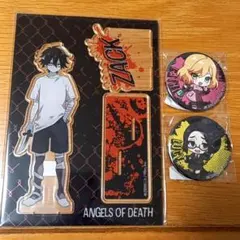 殺戮の天使　10周年記念くじ　特賞　アクリルスタンド　ザック　他　セット 殺戮の天使 10周年記念くじ 特賞 アクリルスタンド ザック 他 セット