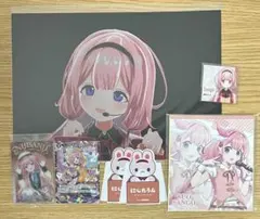 し*ゅ様 にじさんじ　周央サンゴ　まとめ売り　 デカカード　ステッカー