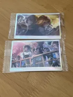 学マス ウエハース カード