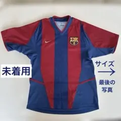 当時物 02/03 バルセロナ ユニフォーム #5 プジョル NIKE Lサイズ