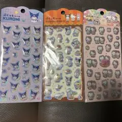 ぷくっとシールセット サンリオ♡Kuromi & Hello Kitty