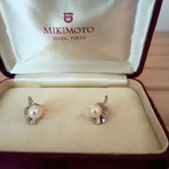 お値下げMIKIMOTO ミキモト パール イヤリング シルバー