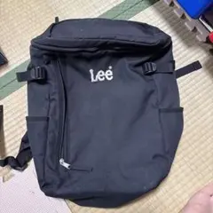Lee ブラック バックパック リュック