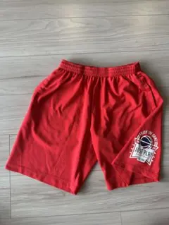 バスケットボール ハーフパンツ レッド