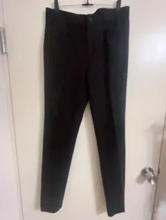 ブラック スラックス スリムフィット