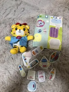 しまじろう　はなちゃん　お世話セット　おまけ付き　Benesse ぬいぐるみ