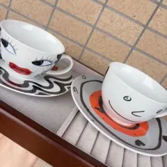 リッツェンホフAMORE MIO「Auge」カプチーノカップ＆ソーサーペアセット
