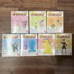 ポケモンスケールワールド　ジョウト地方 フィギュア 7個セット 10〜16