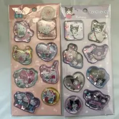 ウォーターシール　サンリオ　キティ　クロミ　2枚セット　正規品