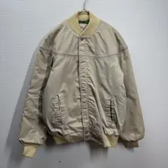 442 Sir Jac ベージュ 中綿カップショルダージャケット