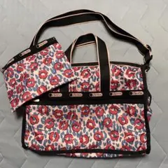 LeSportsac ポーチ付き ボストンバッグ　ミディアムウィークエンダーのサムネイル