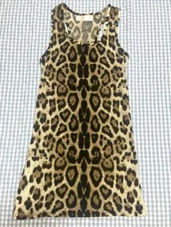 ヒョウ柄　タンクトップ　プディング　インナーのサムネイル