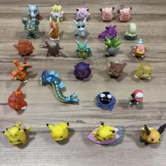バンダイ ポケモンキッズBW XY メガ進化 ソフビ指人形 8個セット