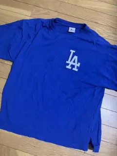 ドジャース Tシャツ Mサイズ 青