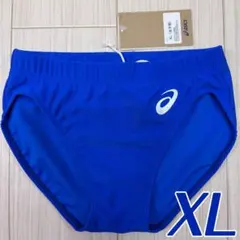 アシックス　女子陸上レーシングショーツ　XLサイズ　ロイヤルブルー単色　新品