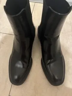 ZARA サイドゴアブーツ ブラック36