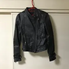 ヴィンテージ　豚革　レディースジャケット