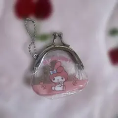 サンリオキャラクターズ がまぐちキーホルダー マイメロディ ガチャ