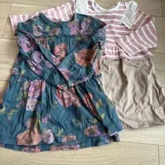 ワンピースセット　サイズ90 Biquette Clubとnext