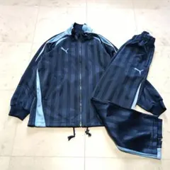 PUMA プーマ キッズ服 ジャージ セットアップ スポーツウェア 140