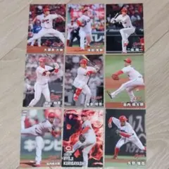 広島 東洋 カープ　プロ野球チップス　カード まとめ売り