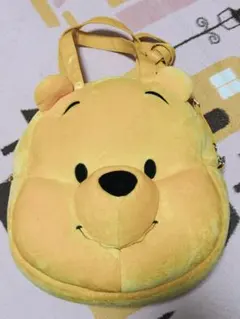 【くまのプーさん】フェイスバッグ ショルダーバッグ ディズニーランド
