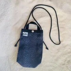 Drifter EASY STRING POUCH レオパード柄　グレー