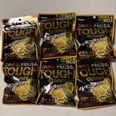 タフグミ　レモンラッシュ　一箱分　6袋　匿名配送　グミまとめ売りのサムネイル