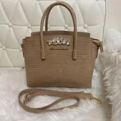 【JILL by JILL STUART】ビジューロイヤルトート