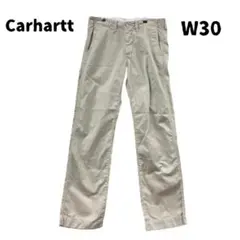 カーハート ワークパンツ M相当 薄橙 シンプル カジュアル 【5266】