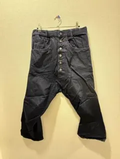 NEMETH ブラック サルエルパンツ Christopher Nemeth サルエルパンツ （黒染め加工） - メルカリ
