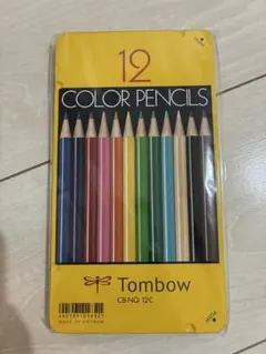 【未使用】Tombow 12色　色鉛筆 CB-NQ 12C