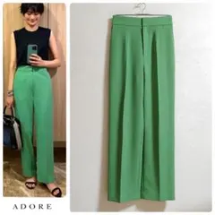 ◆幻◆　希少美品　定価4.2万円 ADORE　センタープレスストレートパンツのサムネイル