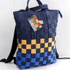 MOTOHASHI TAPE PPテープ編み 2WAY リュック トート A4可