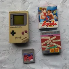Ｎintendo 初代 GAME BOY　　ソフト3本付きセット　ジャンク品