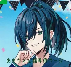 あきちゃん様専用ページ