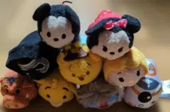 ディズニーツムツム ぬいぐるみ 9体セット ミッキー　ミニー　スター・ウォーズ