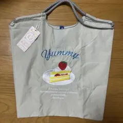 D.KELLY刺繍トートバッグ　ショートケーキ柄