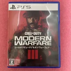 PS5　コールオブデューティー　モダン・ウォーフェアⅢ　３