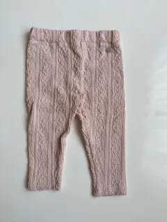 petit main プティマイン　ピンク　レギンス　80