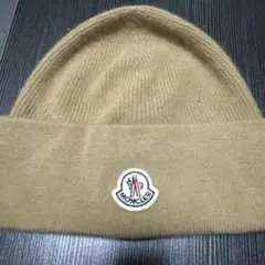 MONCLER ニット帽 ビーニー ベージュのサムネイル