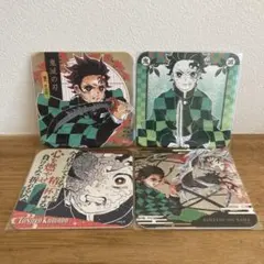 〈鬼滅の刃〉ジャンプショップ 原作絵 アートコースター 炭治郎 4枚セット