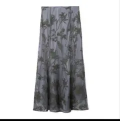 【FRAY I.D】コードエンブロイダリーマーメイドスカート