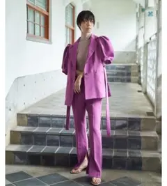 【新品未使用】 ロザリームーン　In Slit Pants 38のサムネイル