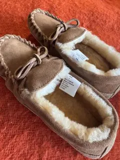 『値下げ中』美品L.L.Bean キッズ　スリッパ　モカシン【18-19cm】