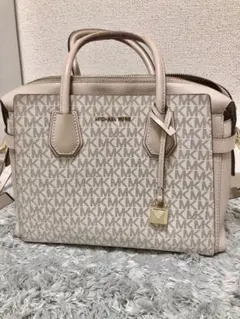 マイケルコース ピンク ハンドバッグ MKロゴ ショルダーバッグ