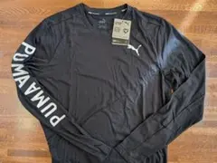 【新品・未使用】PUMA TRAIN LOGO LS TEE 　M ブラック