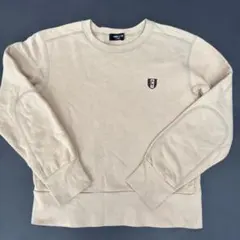 COMME CA ISM トレーナー 140A ベージュ