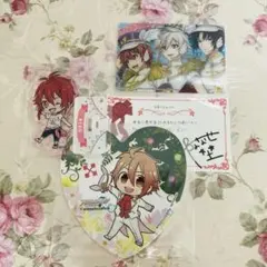 アイナナ 七瀬陸 1周年アクスタ ハートコースター メッセージカード類